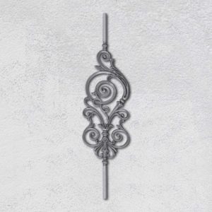 flower sign iron