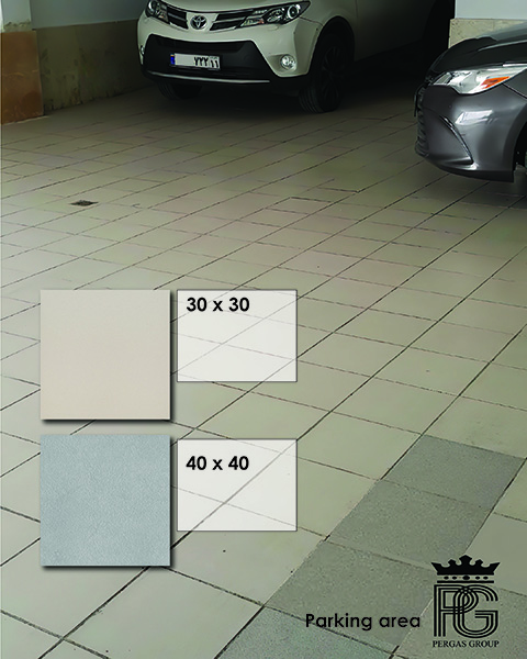 Parking tiles