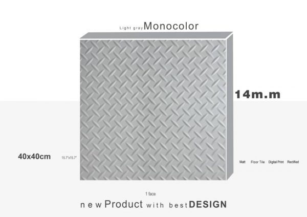 light grey Mono color tile