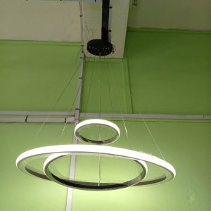 3 Circle Big Sol Key - Grand Circular Chandelier