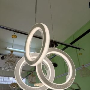 3 Circle Sol Key - Contemporary Circular Chandelier